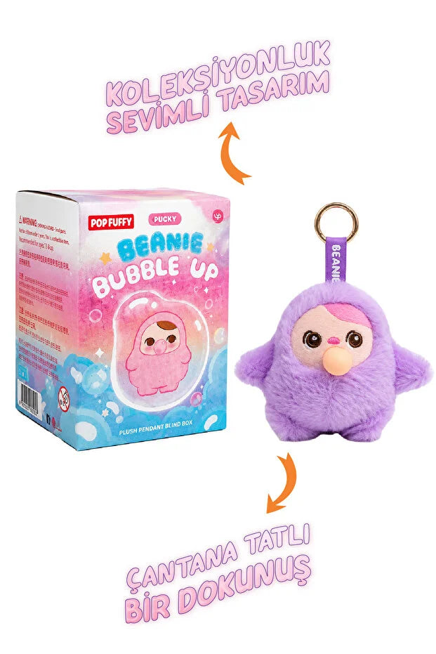 Beanie Bubble Up Peluş Anahtarlık Sürpriz Paketi
